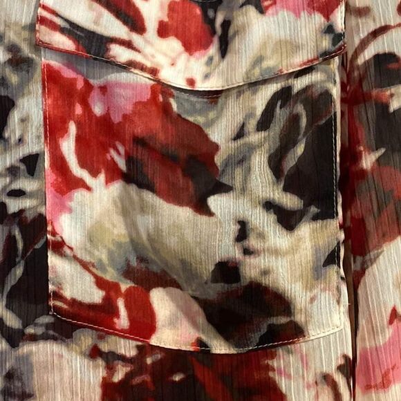 Womens Liz Claiborne blouse long sleeves size XLT - Picture 4 of 6